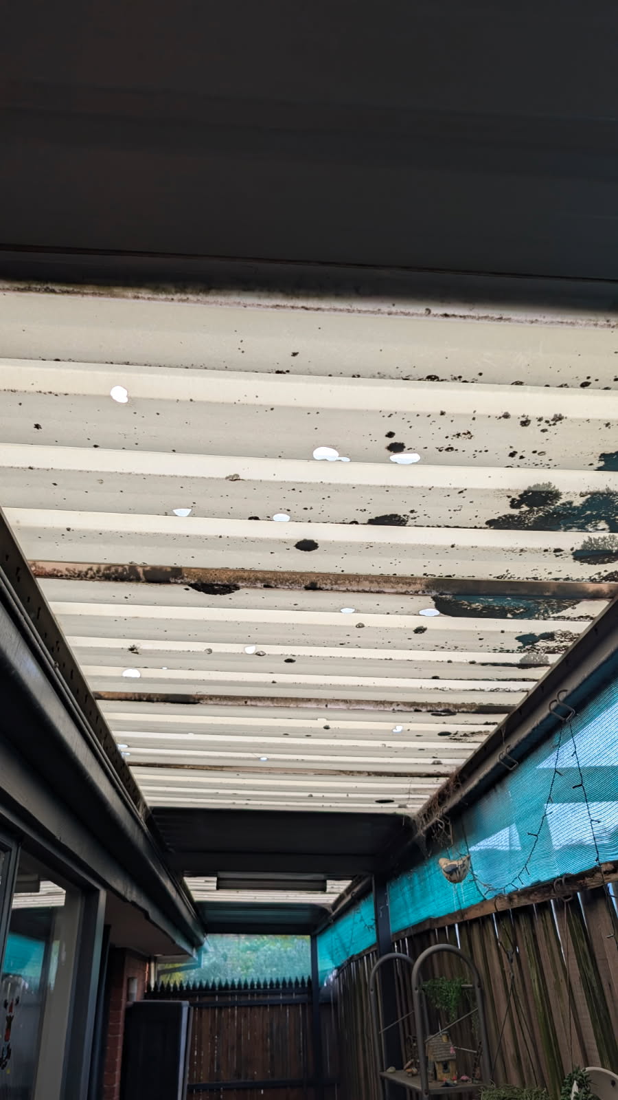 Before - veranda roof East Melbourne